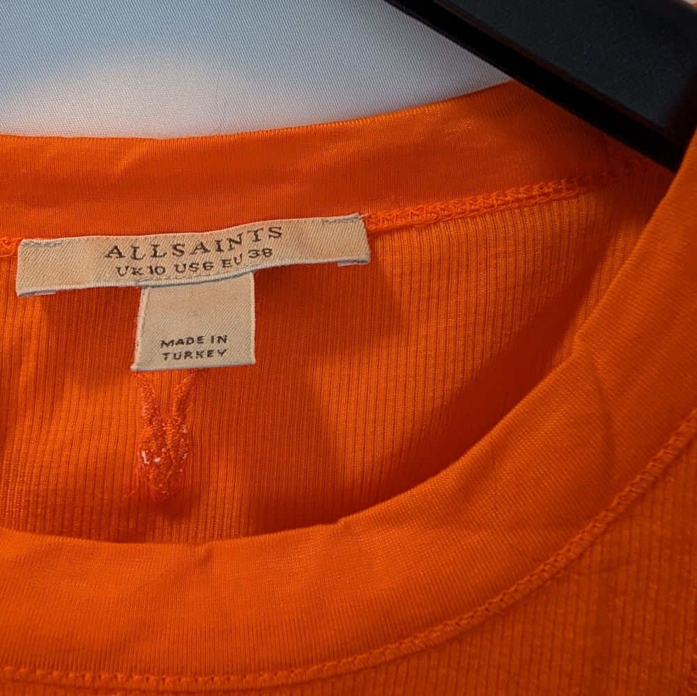 All Saints Rina crop to size 6 in EUC - Picture 4 of 8